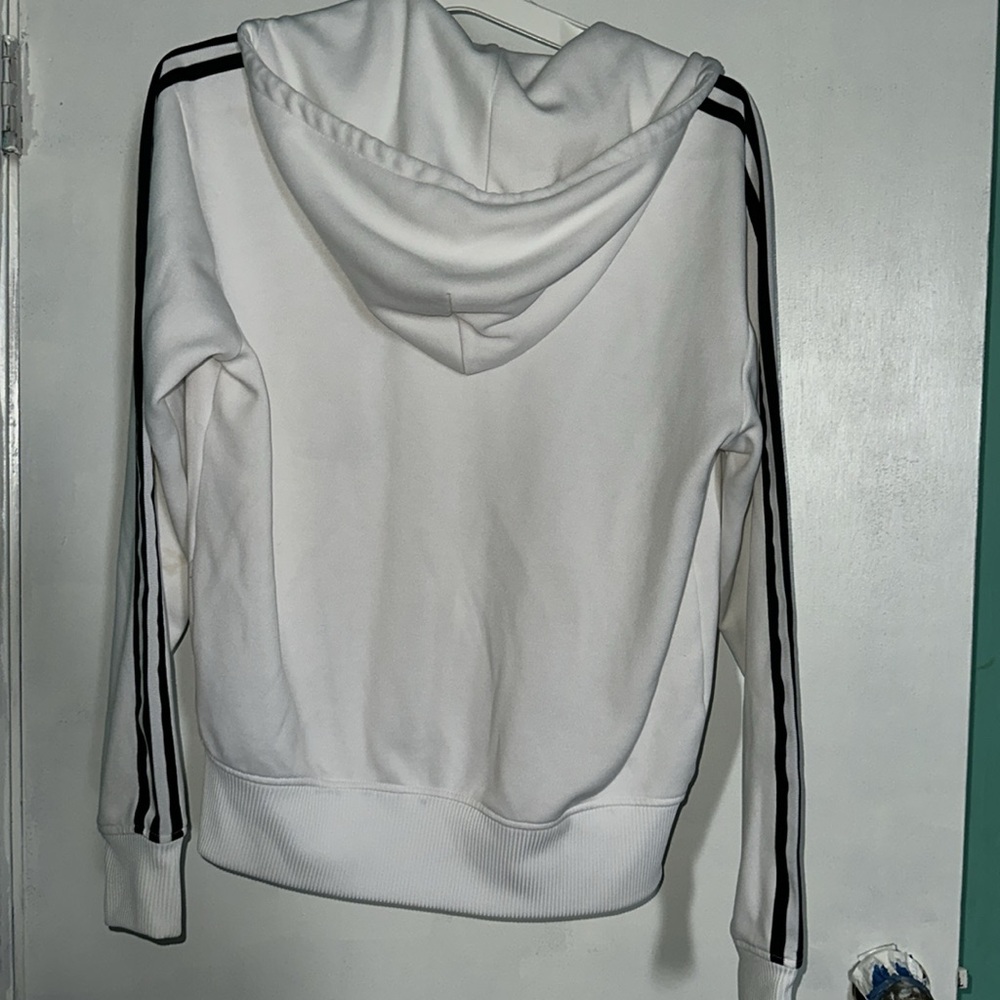 Men adidas hoodie zip sweater - Picture 3 of 8